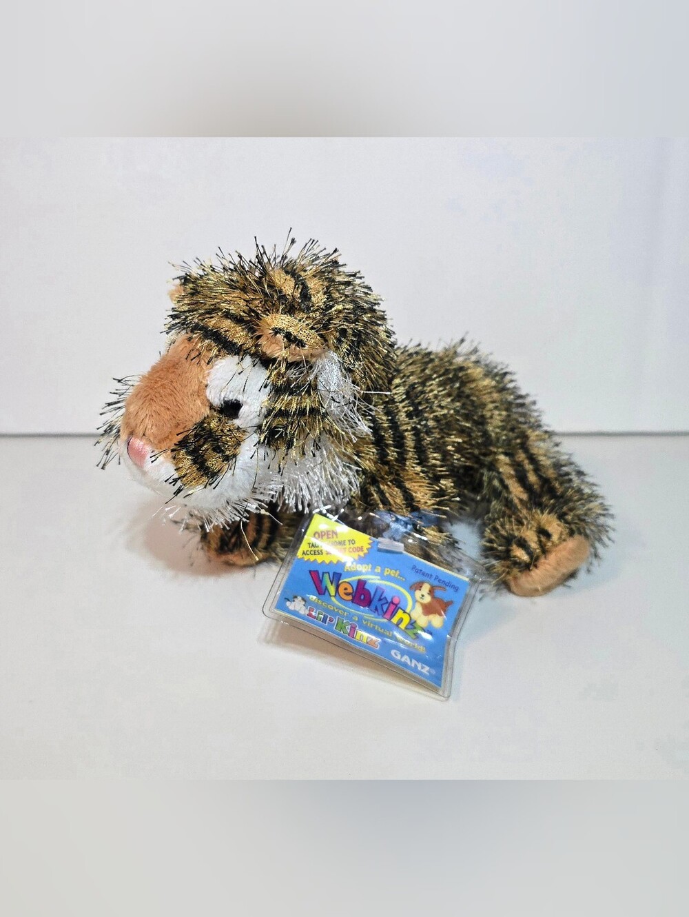 Ganz Webkinz Lil Kinz Tiger Plush Sealed Code Stuffed Animal HS032 (See Desc)
